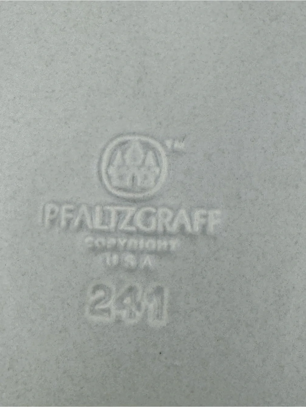 Pfaltzgraff Yorktowne Oval Baking Dish 241 Blue Floral‎ Stoneware USA
